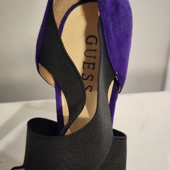 Guess Purple platform Stilletto sandal - Picture 3 of 3